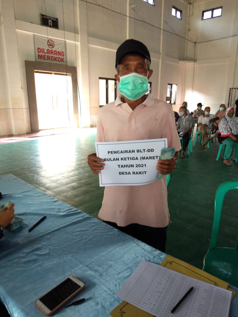 PENYALURAN BLT-DD BULAN KETIGA TAHUN 2021