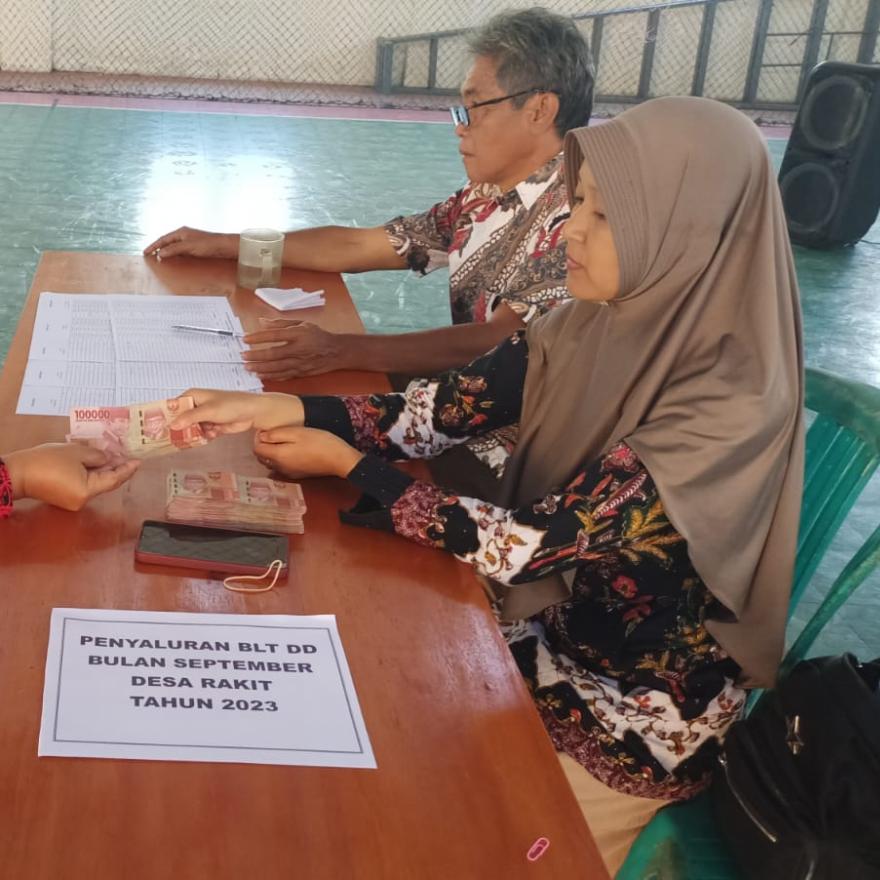 PENYALURAN BLT DANA DESA BULAN SEPTEMBER 2023