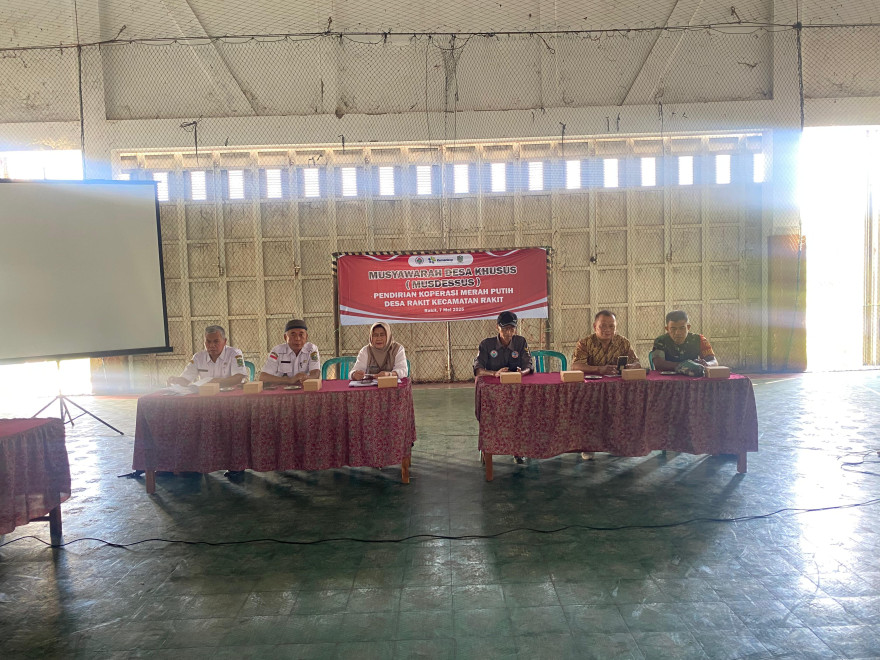 Musdessus Pembentukan Koperasi Desa Merah Putih Rakit: Tonggak Awal Kemandirian Ekonomi Desa